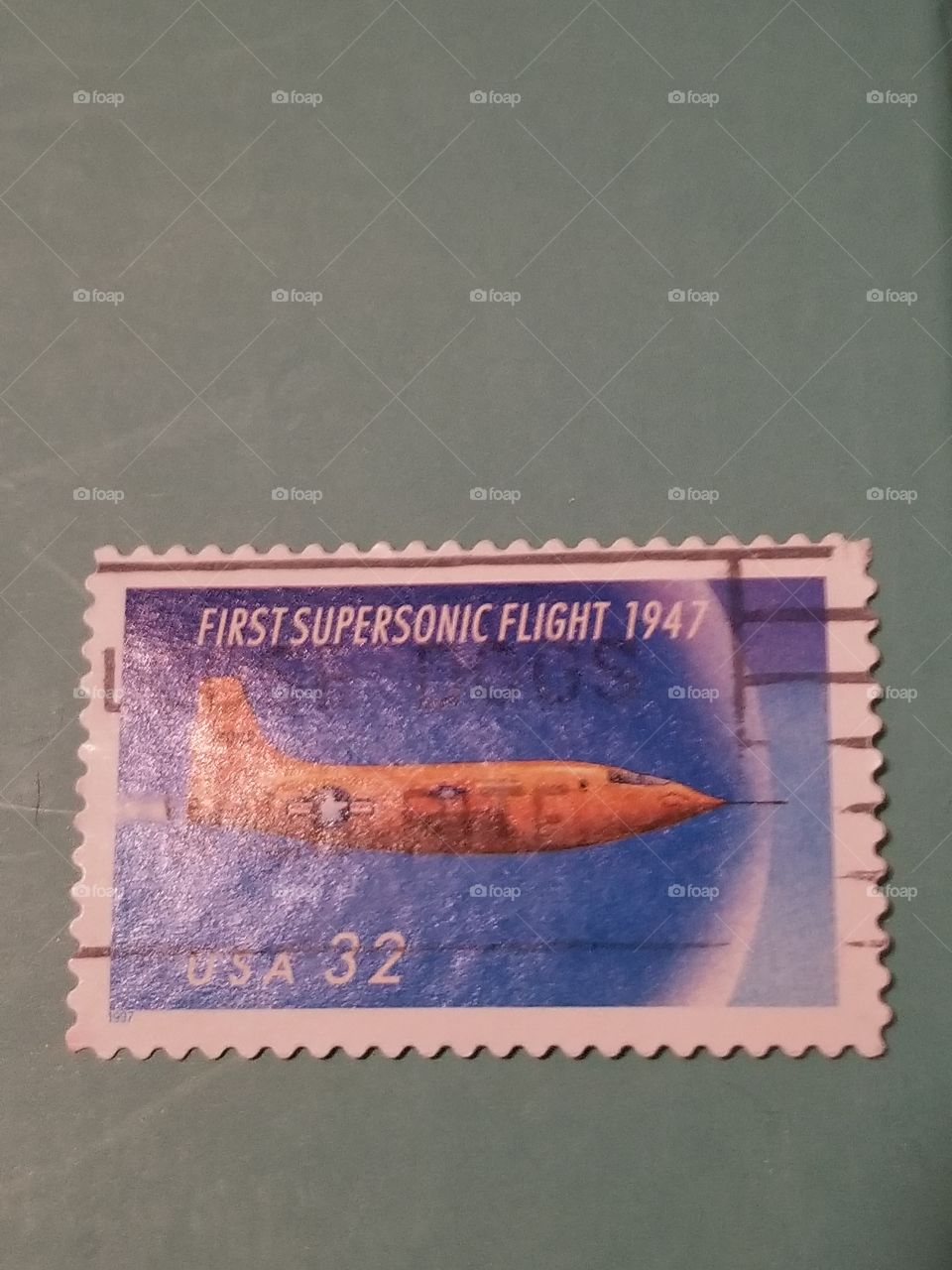 vintage stamp from 1947