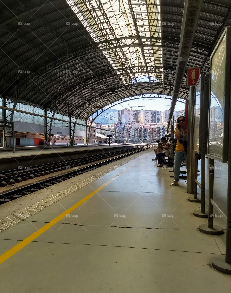 Estación de trenes de Bilbao