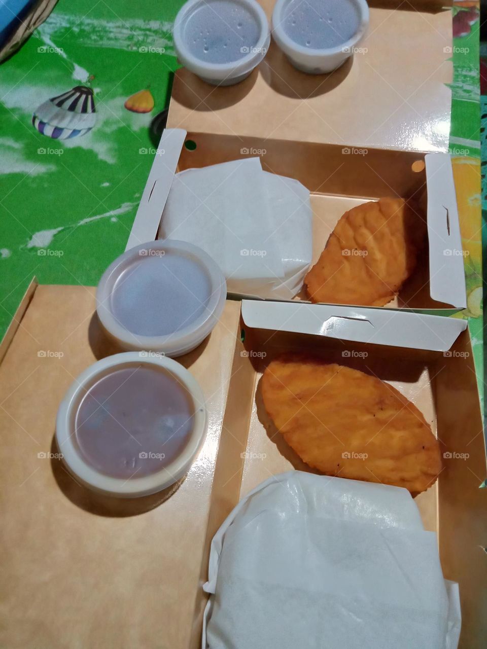 #BURGERKING MUSHROOM GRAVY FILLET WITH SAUCE AND GRAVY