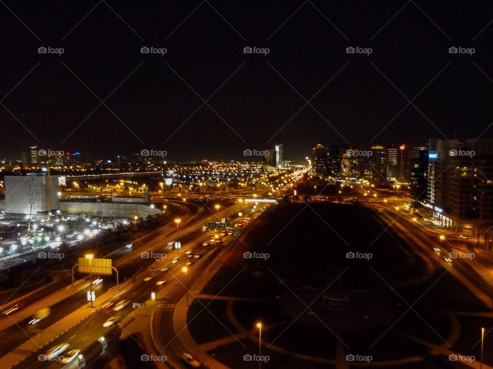 Dubai by night