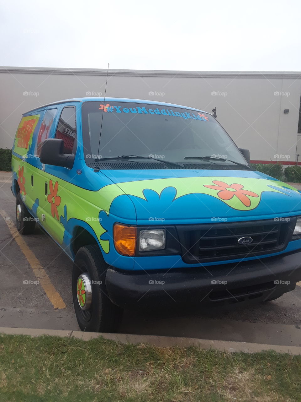 Scooby Doo Mystery Machine Van Front