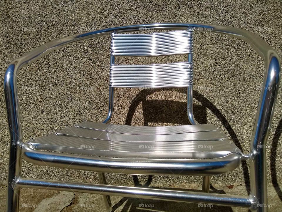 aluminum chair