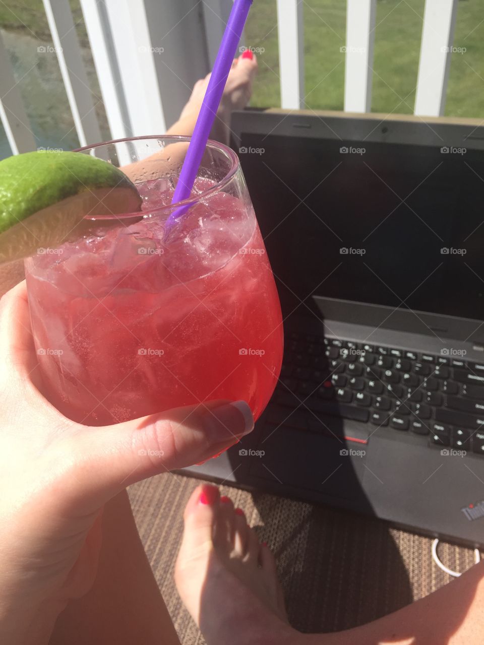Summer means pretty drinks