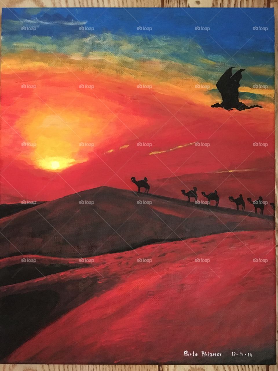 Dragon over Desert