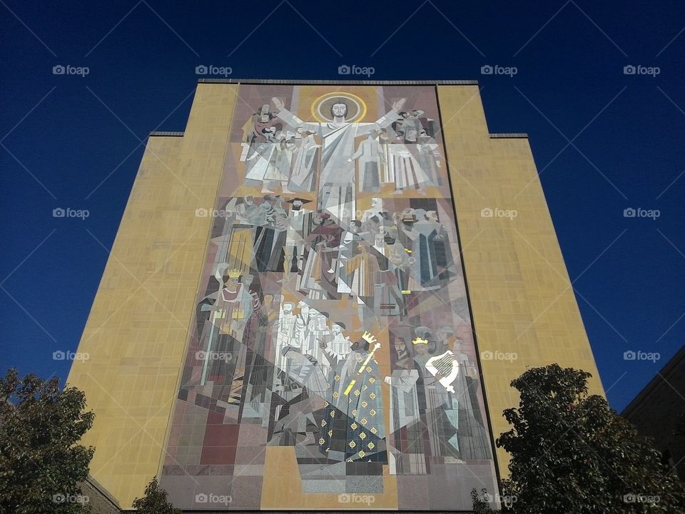 ND library mural