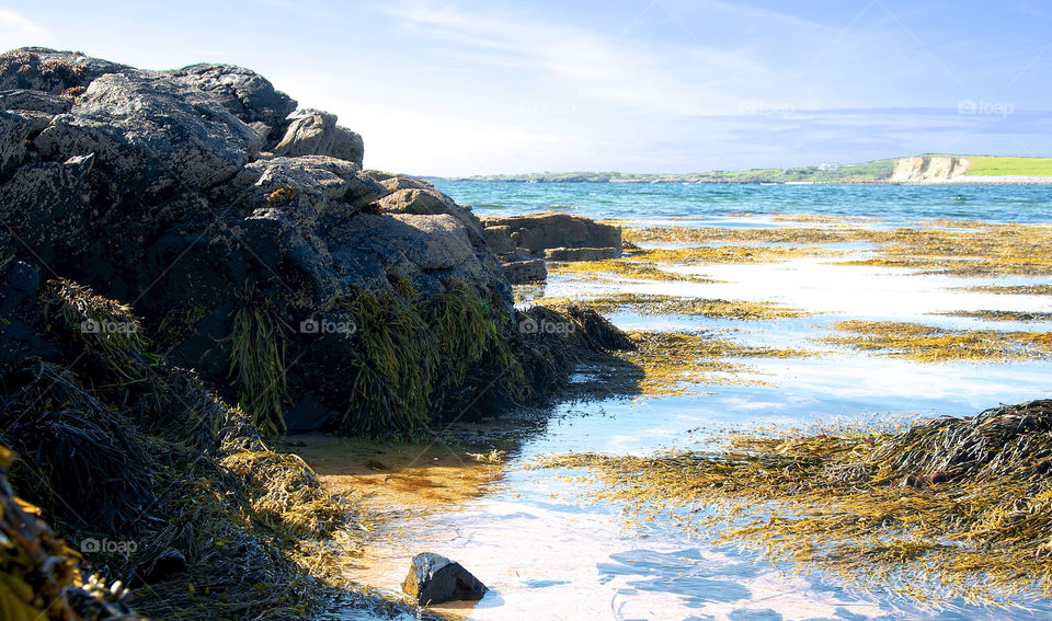 nature ireland sea rocks by resnikoffdavid