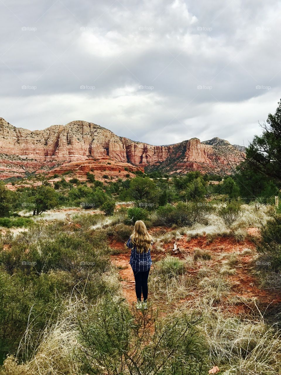 Hiking in the Red Rocks