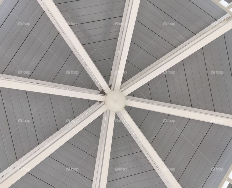 Top of a gazebo 