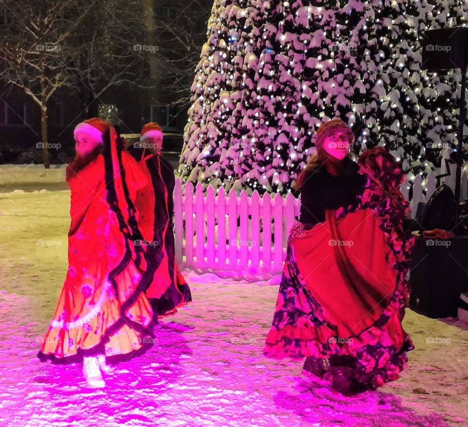 Winter dance 💃💃