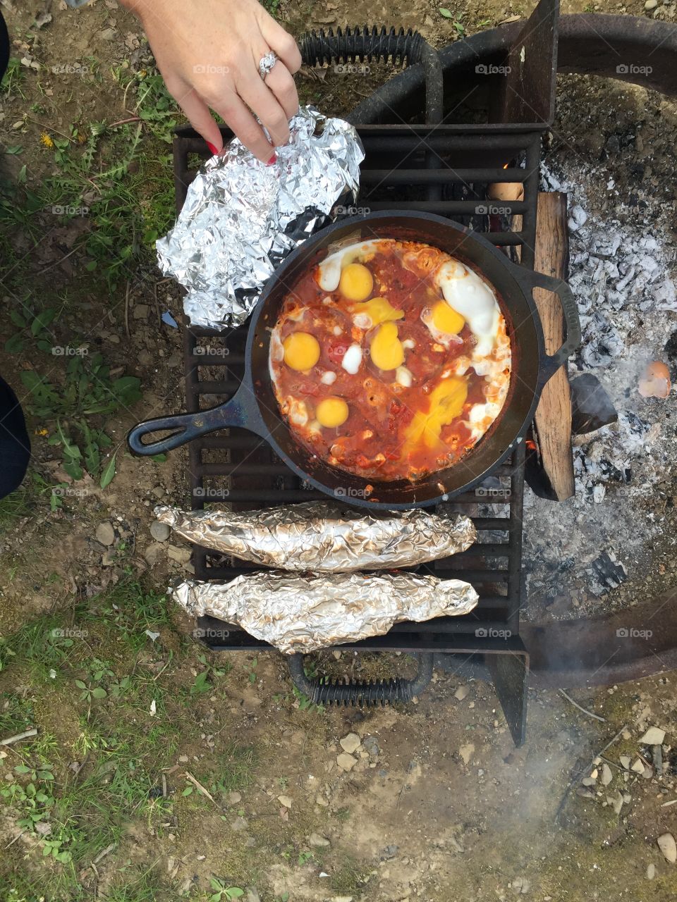 Shakshuka in the fire