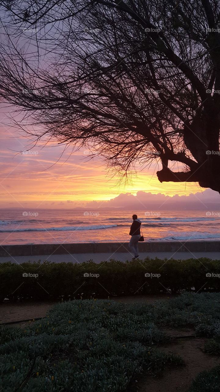 Beautiful sunset in a lovely place. Mallorca.