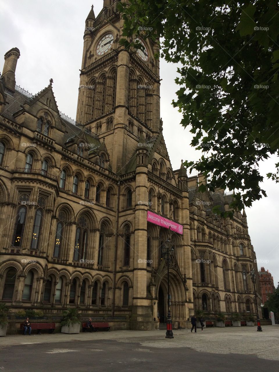 Manchester, town hall