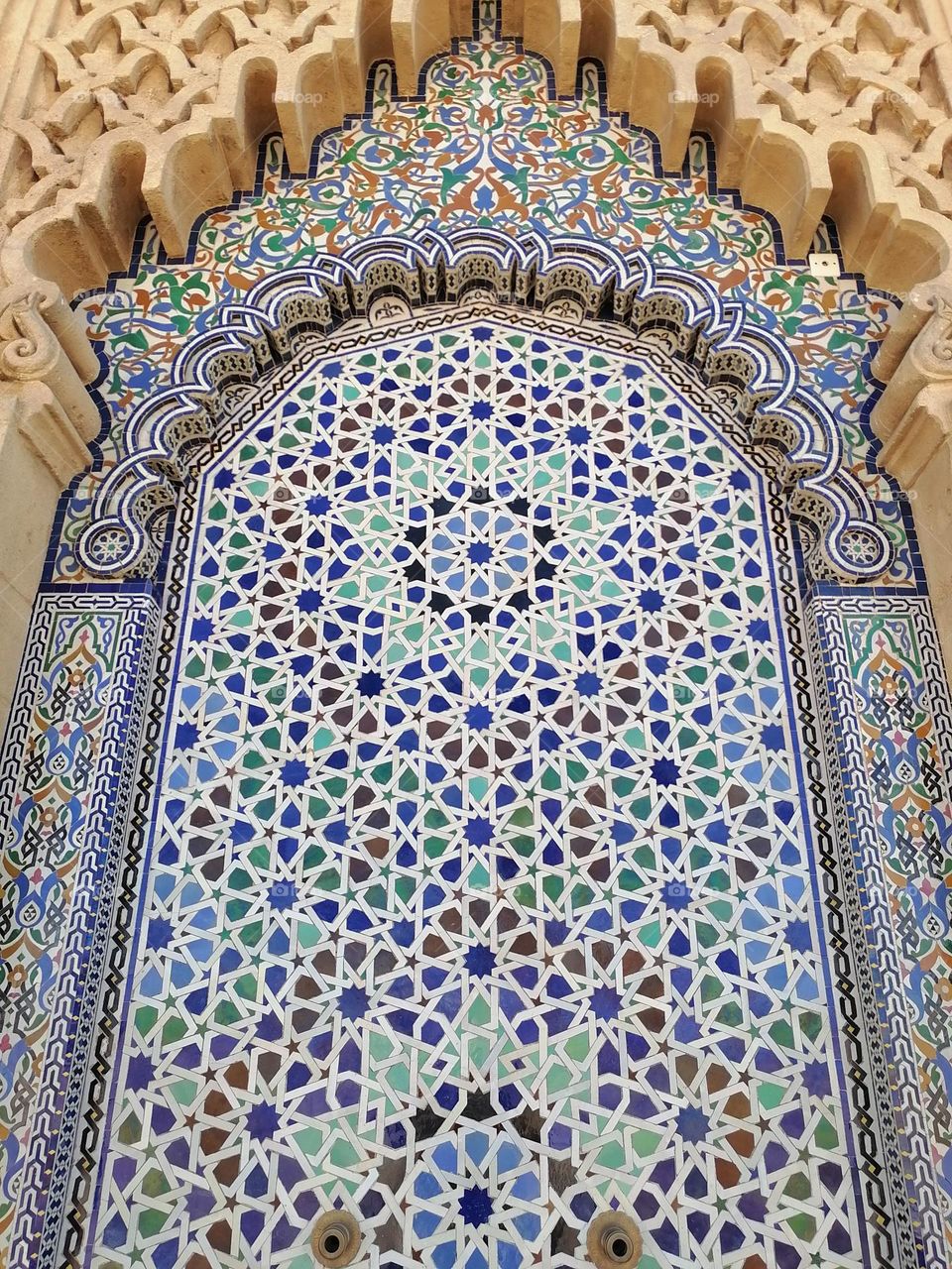 Moroccan fountain style