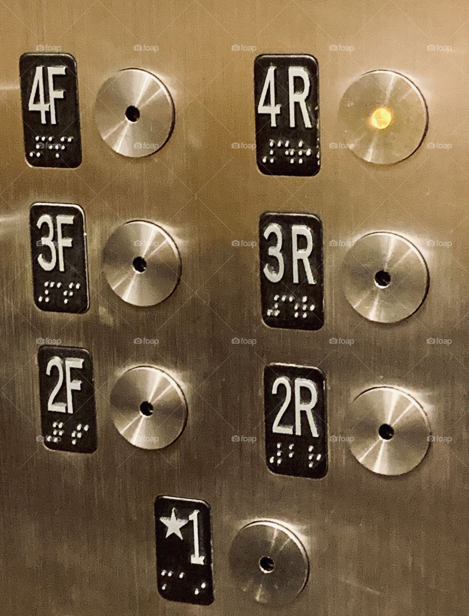 Elevator buttons