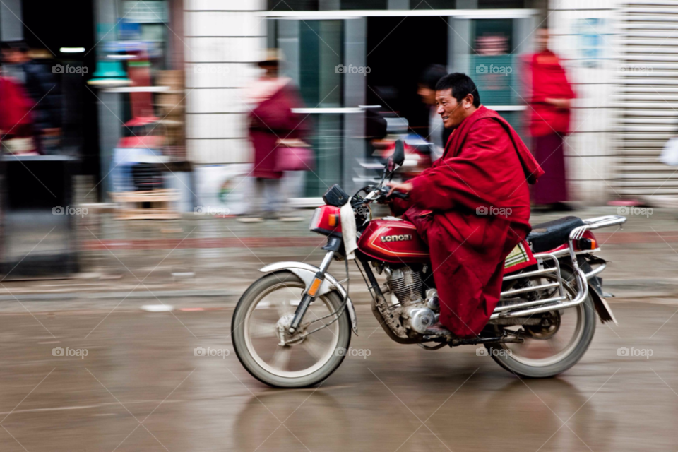 motorcycle buddhism zen tibet by paulcowell