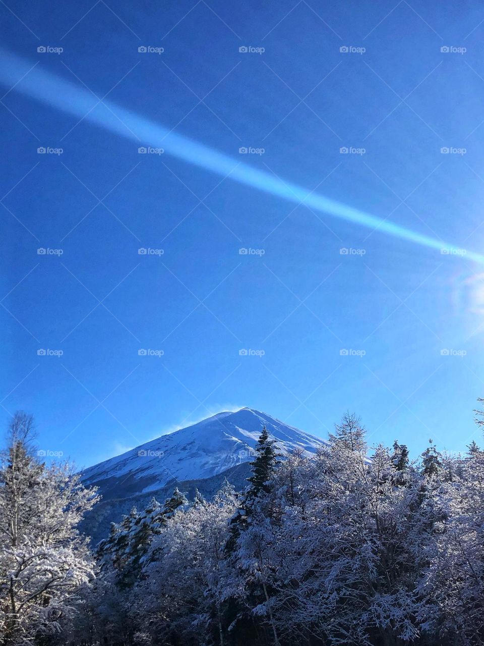 Ray of Mount Fuji.