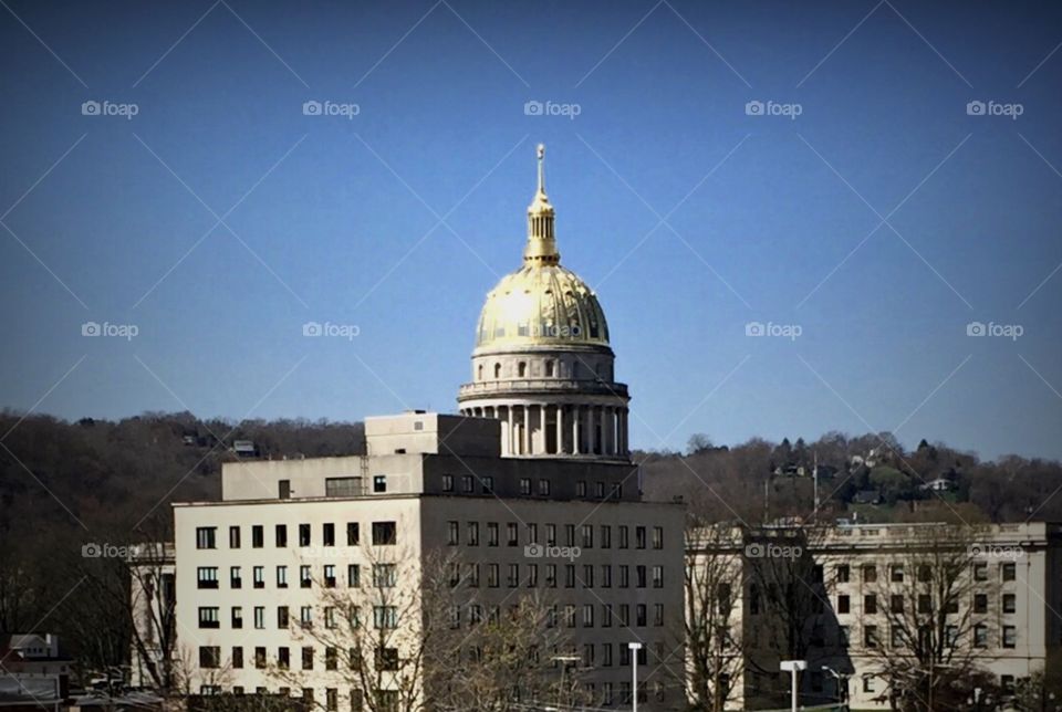 West Virginia State Capitol building, Golden Dome