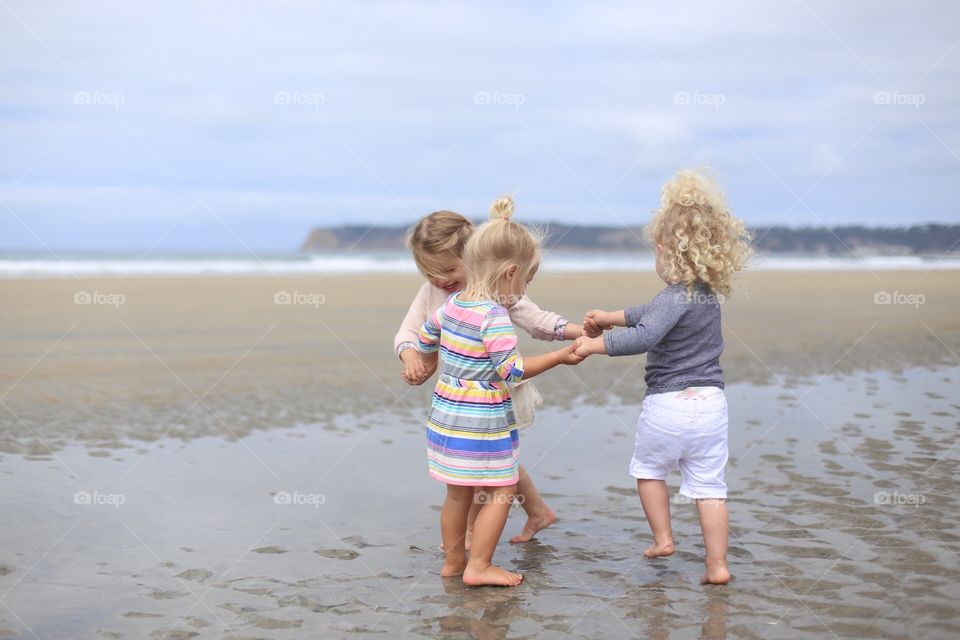 Child, Beach, Sea, Water, Seashore