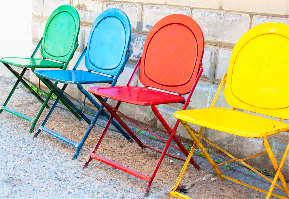 Color Love, Colorful chairs