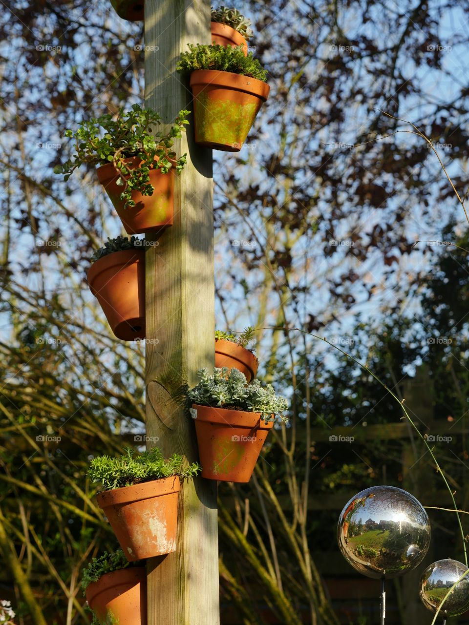 Garden pottery