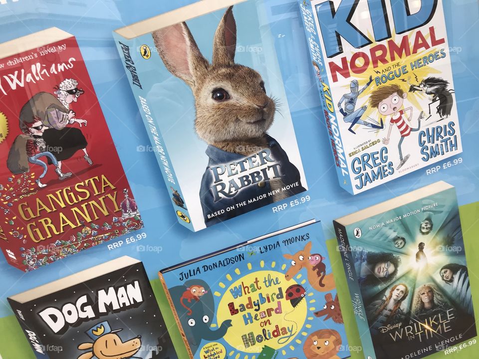 Let’s make sure there are always books that children can touch, in Clyde’s in a child’s world.