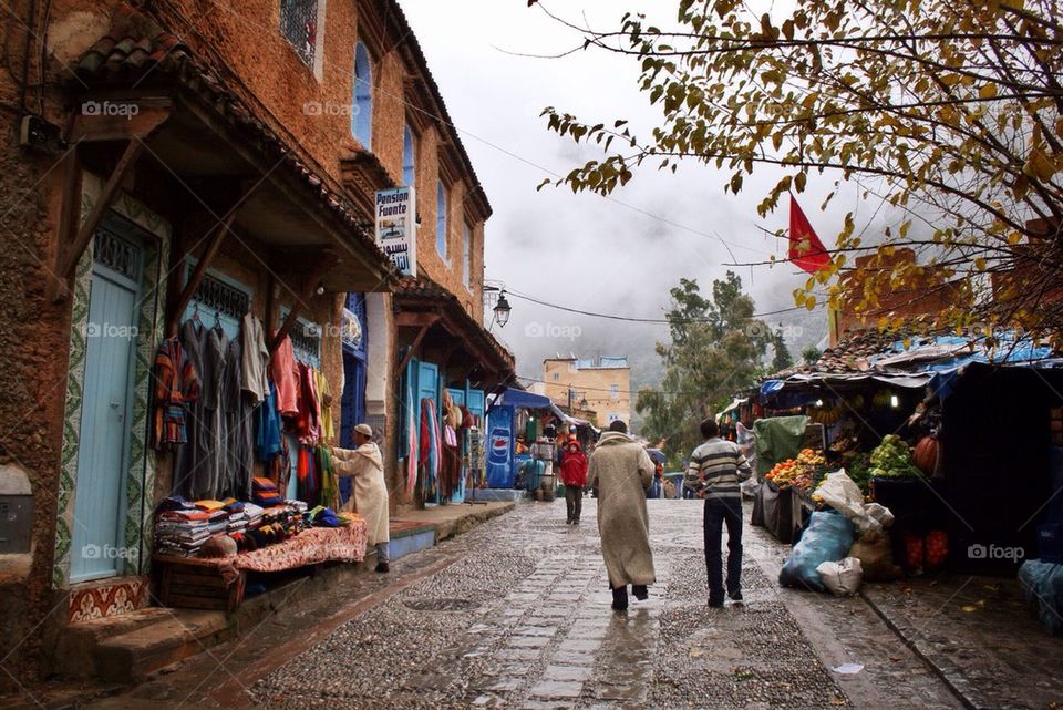 Chilly day in Chefchaouen