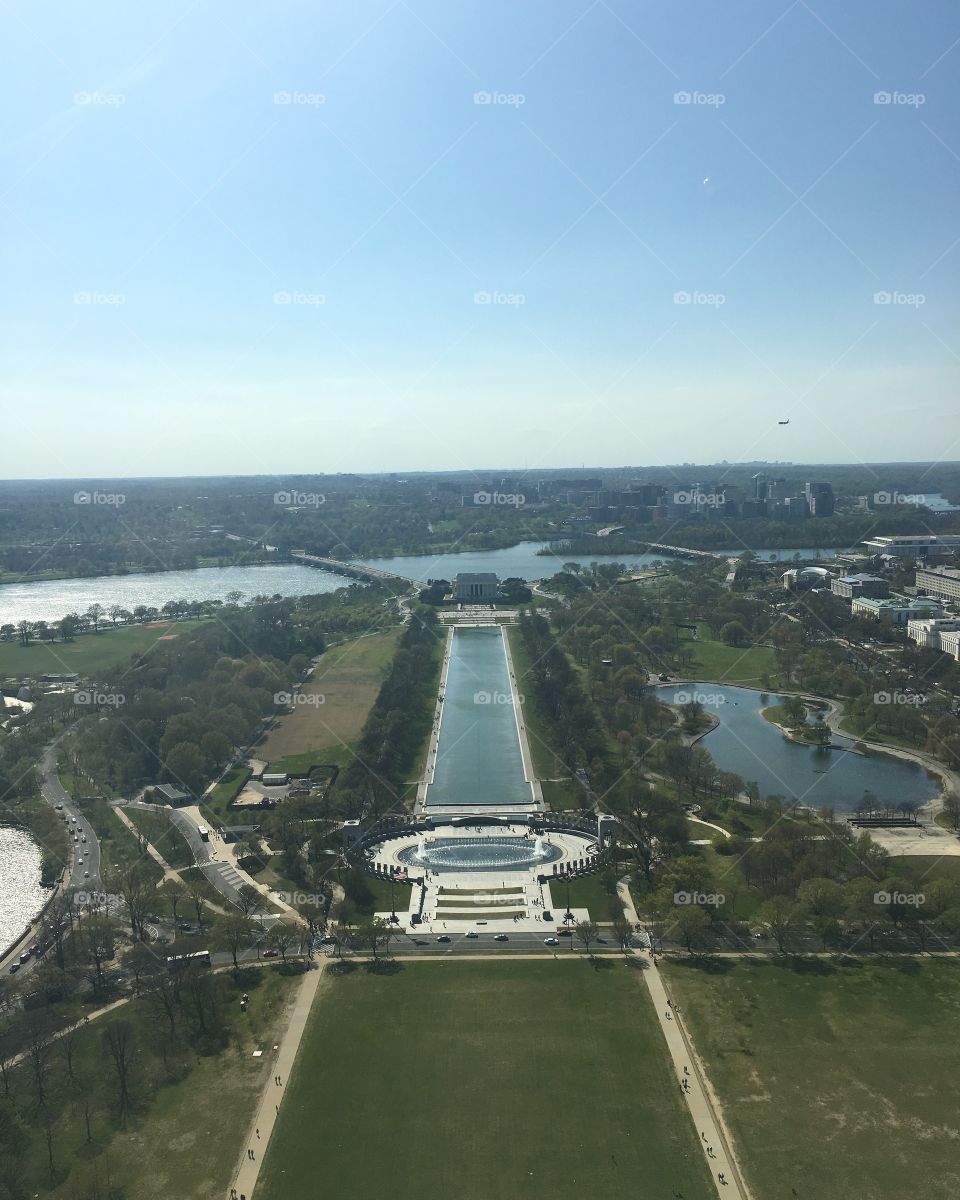 View from Washington Memorial