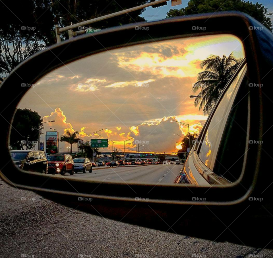 Mirror view, Hialeah city