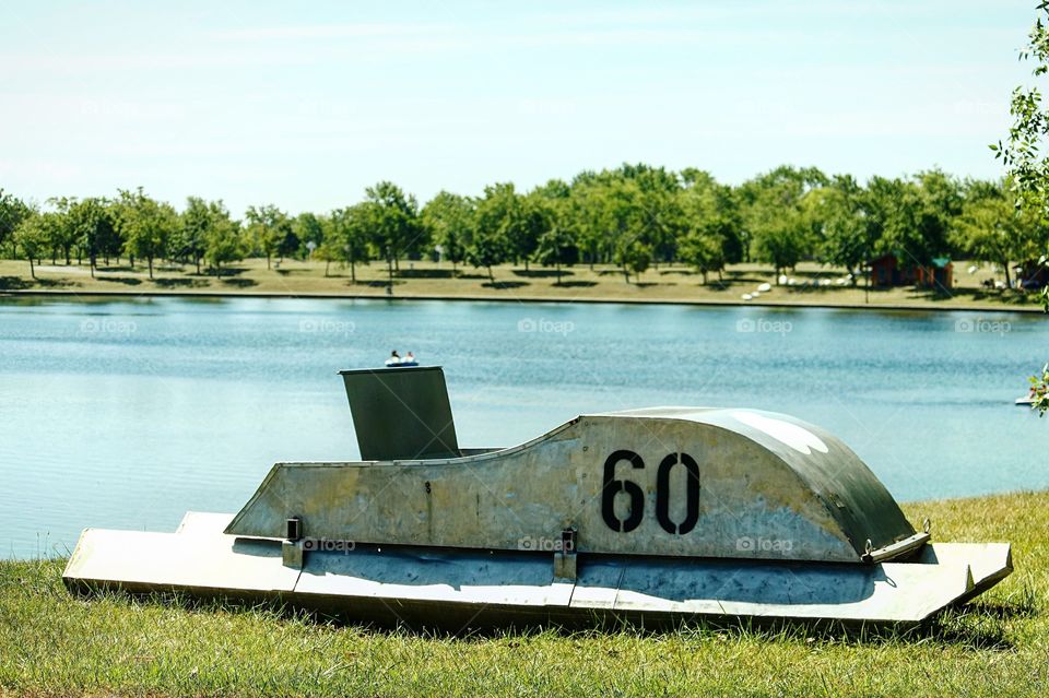 Old Pedal boat 
