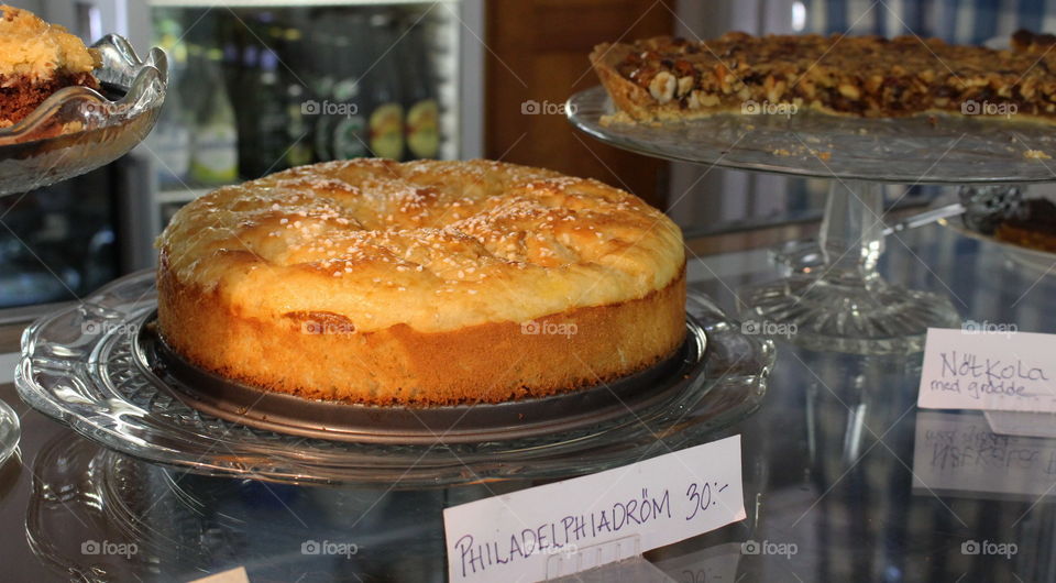 Cakes at Café Madame Blue