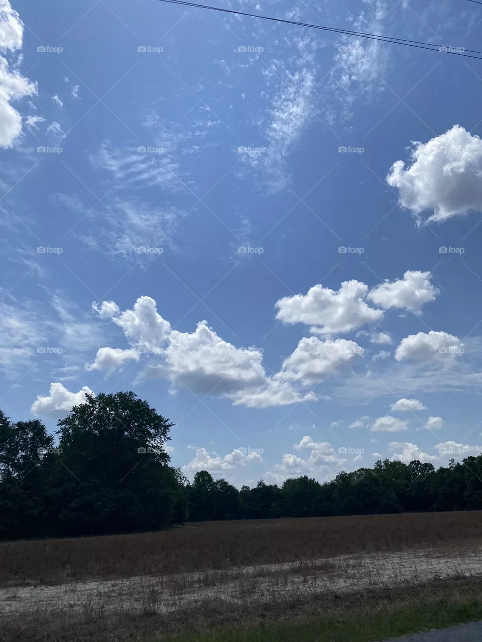 That country sky you got to love it 