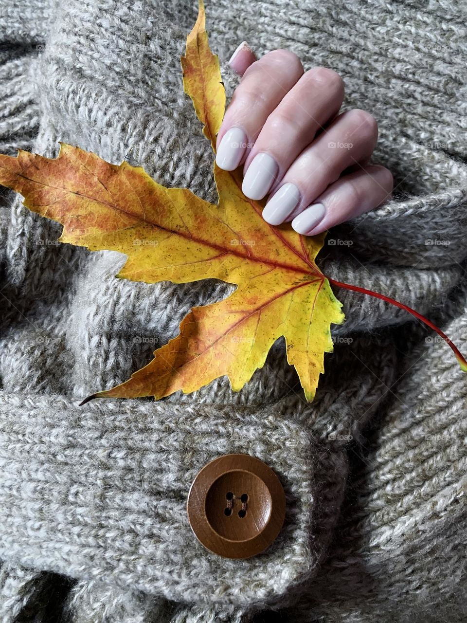 Autumn manicure 