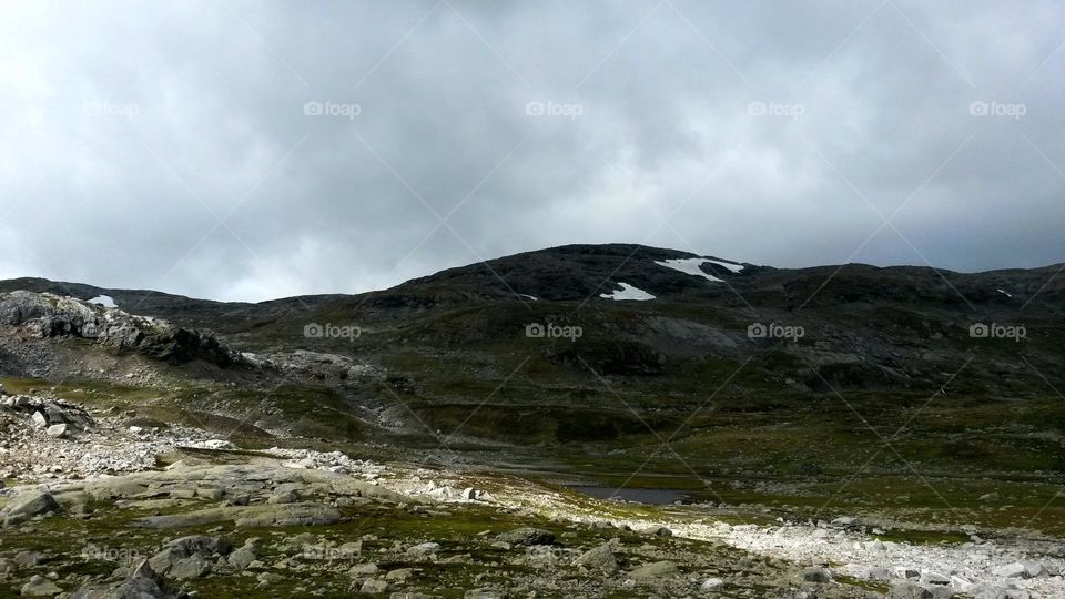 The rough nature in Norway