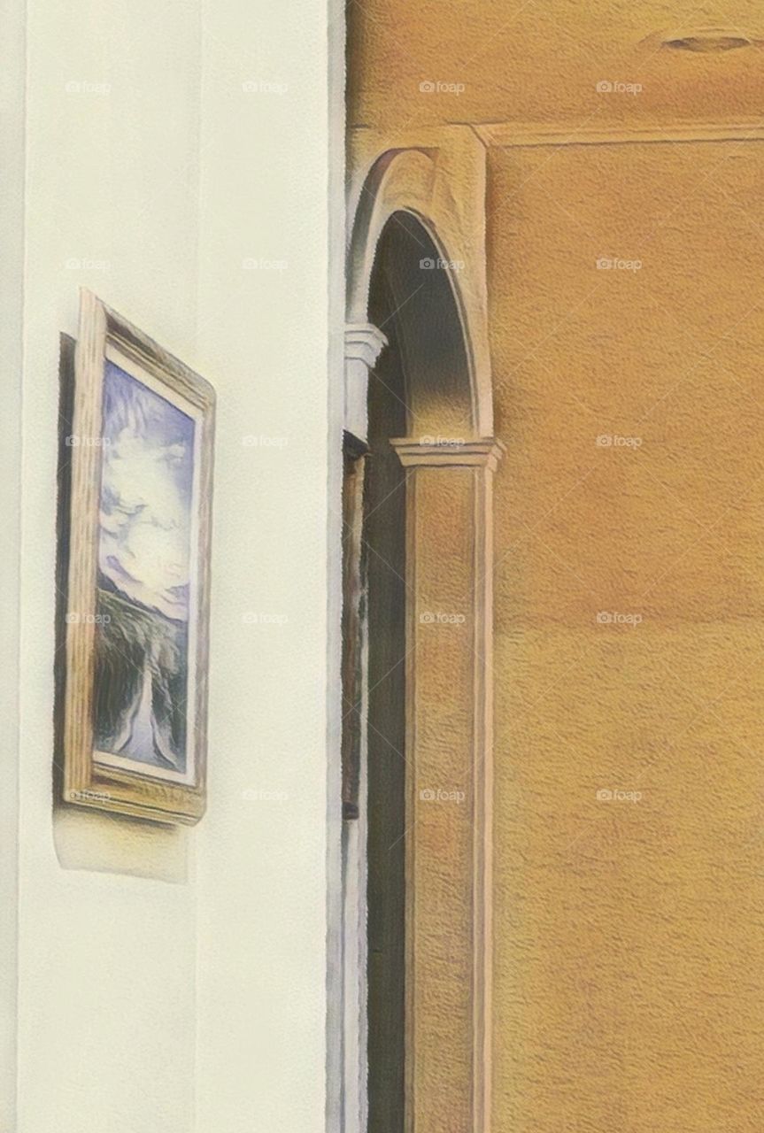 picture painting architecture architecture art