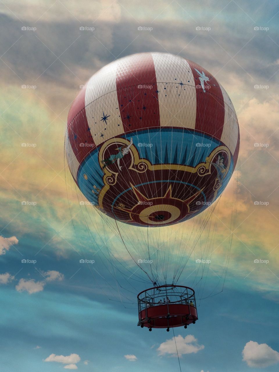 colourful Hot Air balloon