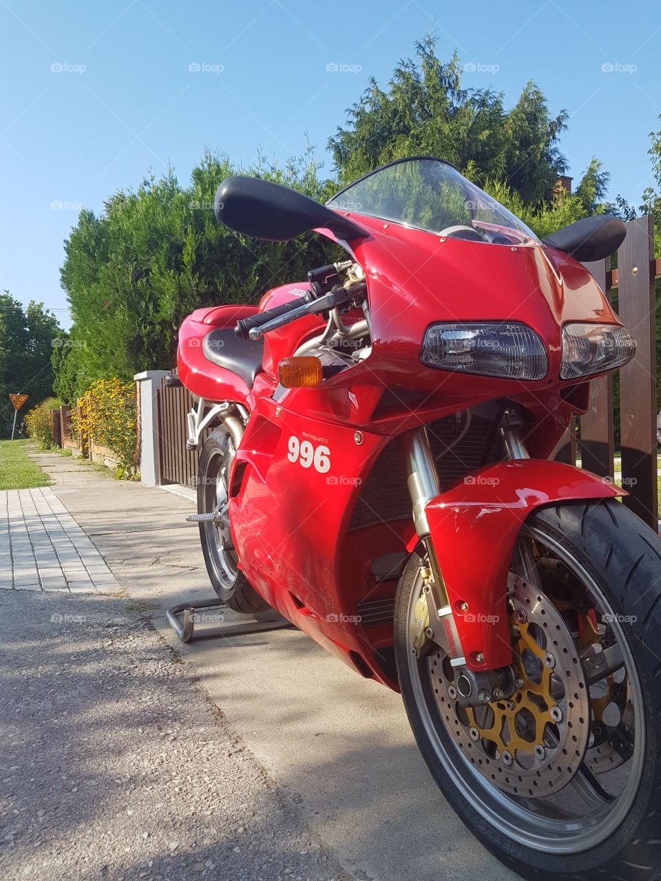 ducati sport motorcycle