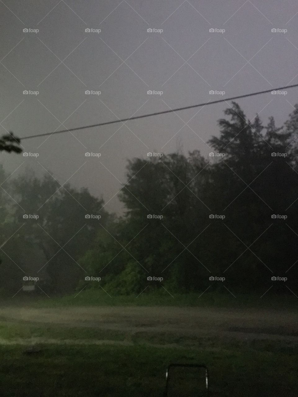 Midnight thunderstorms 