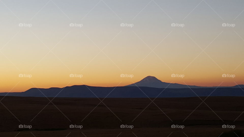 Sunset, Dawn, Mountain, Landscape, Desert