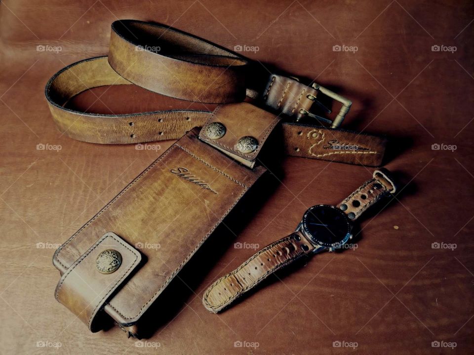 leather item