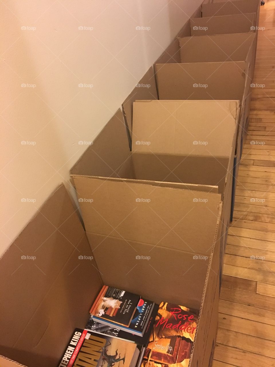 Moving boxes