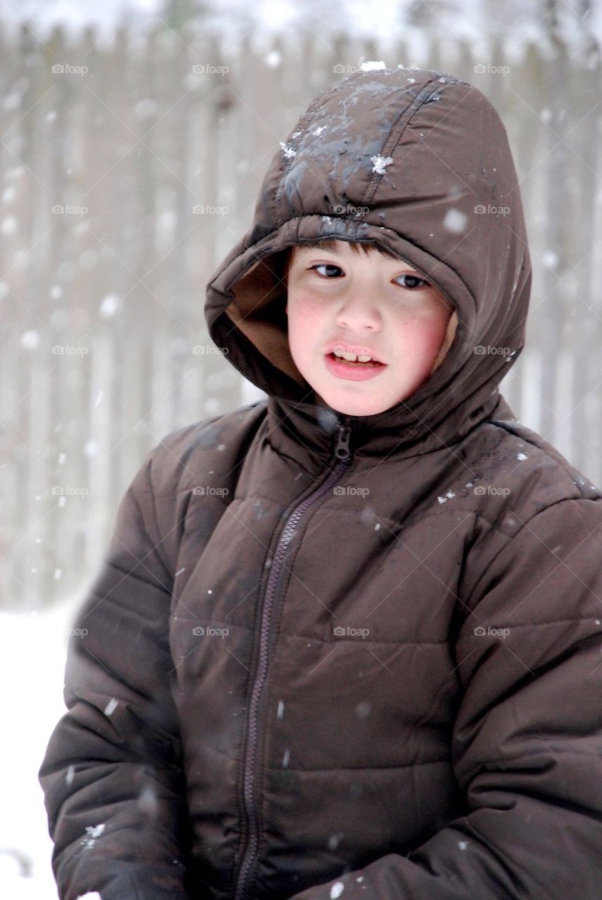 Boy in Winter