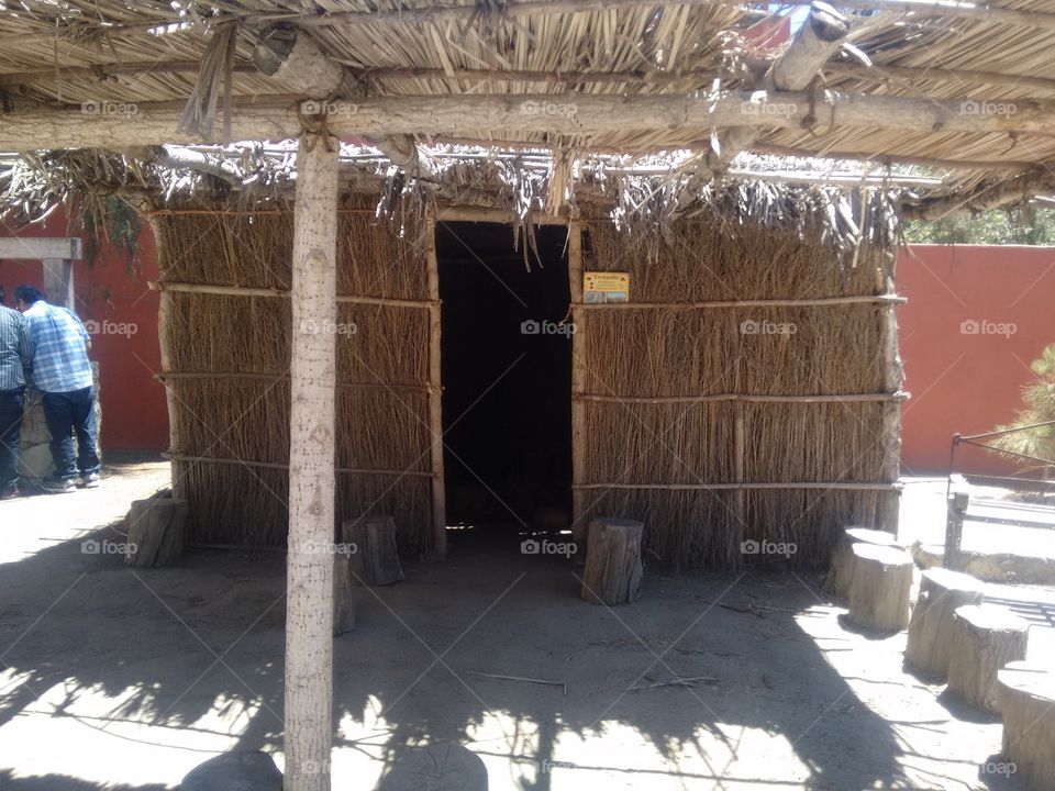 old hut in tecate museum