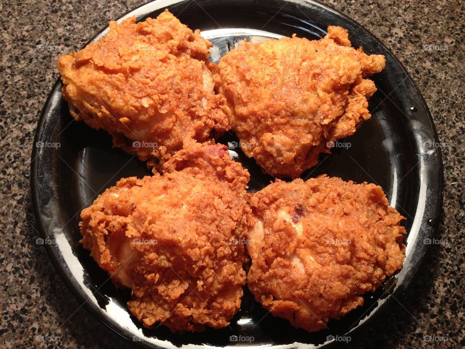 Perfectly Fried "Homemade Fried Chicken"