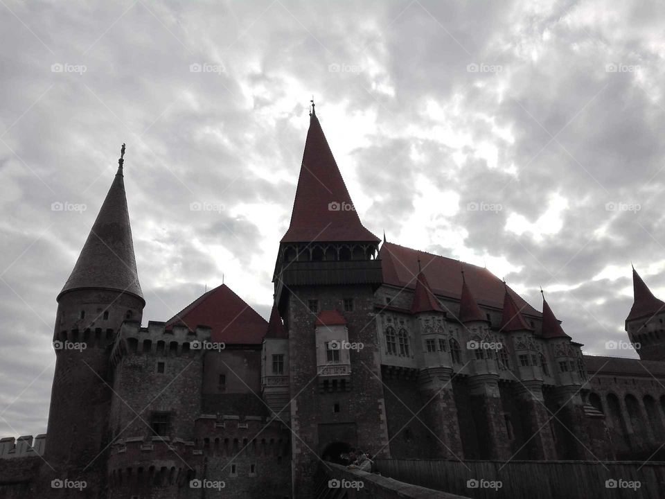 sky and castle