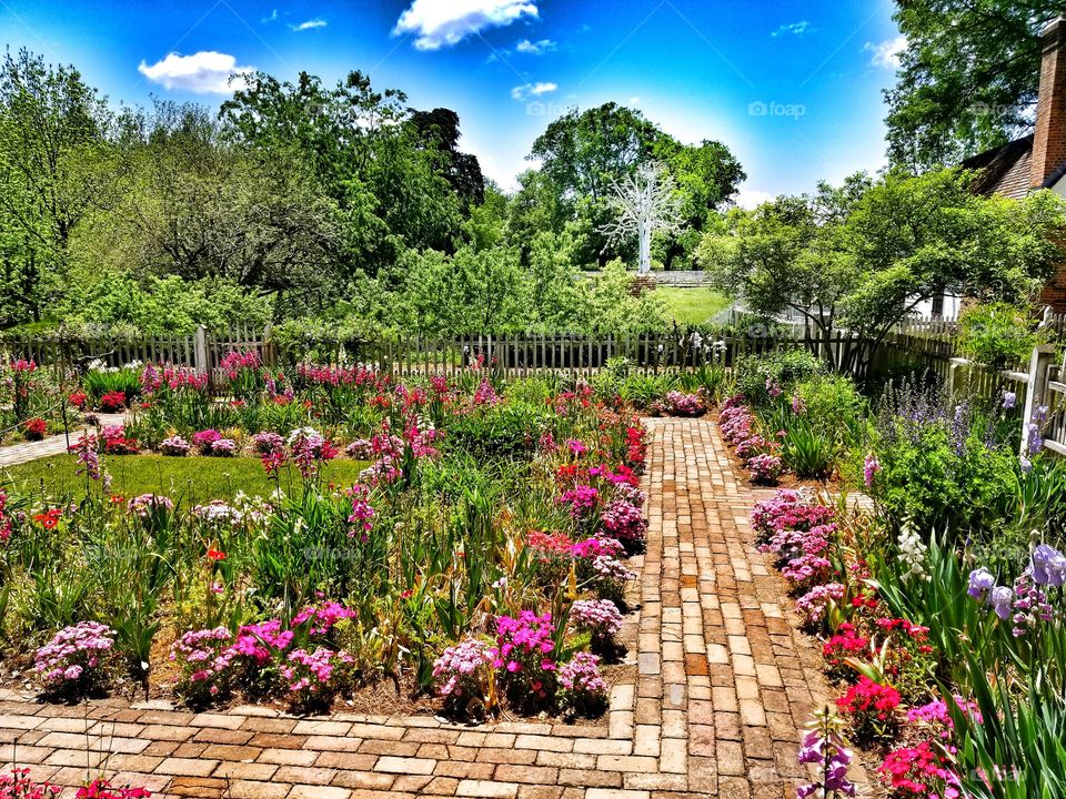 Colonial Williamsburg neighborhood
