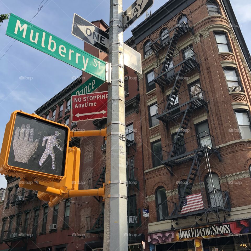Mulberry Street, nyc