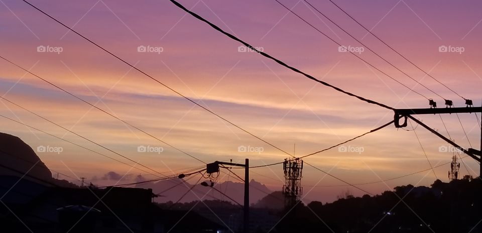 Céu lindo!