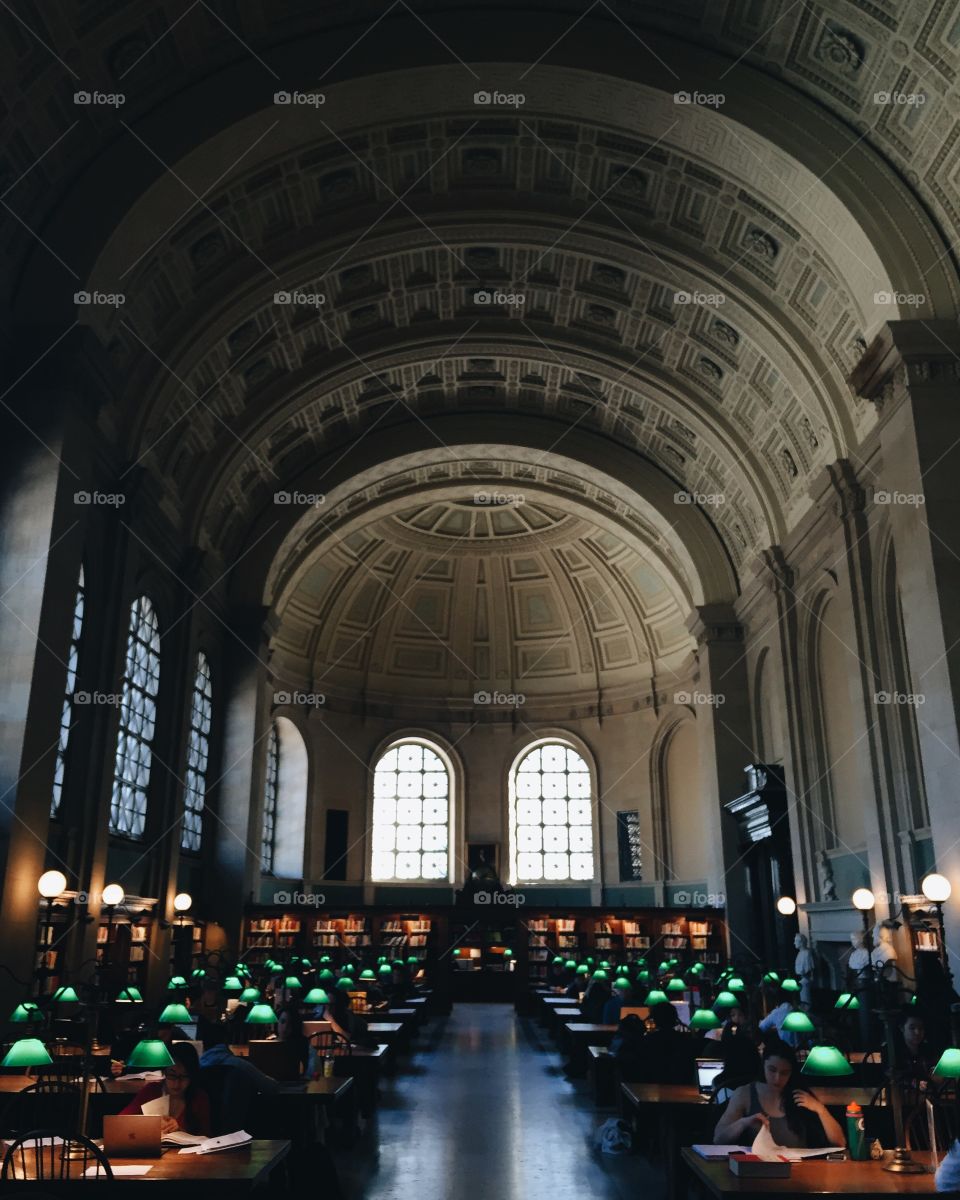 Boston library 