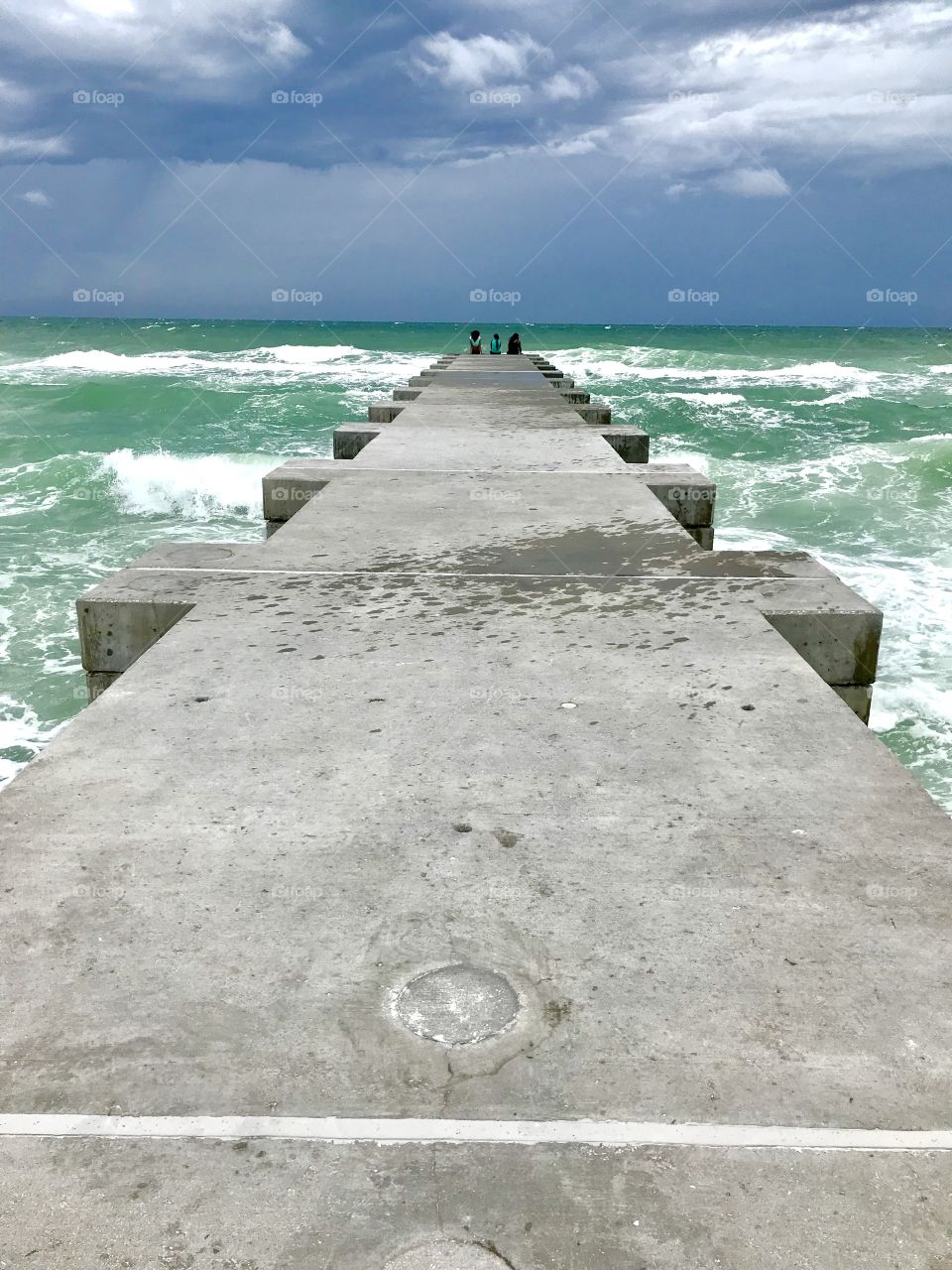 Stormy Pier 