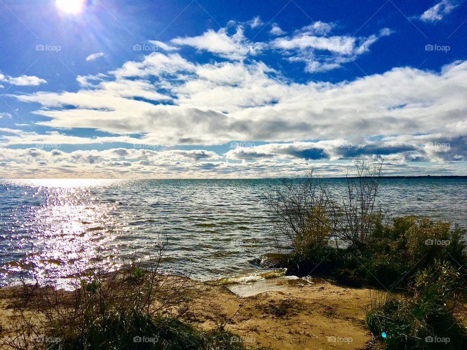 Lake Michigan; Garfield, MI, USA